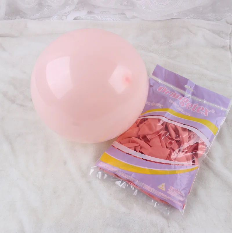 Macarons Balloon Matte 2.2G Opening Basket for Flower Arranging Decoration Arch Wedding Birthday Party Korean Style Creative Who