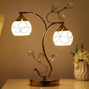 

Study LED reading Crystal Desk Light Modern G4 LED table light office Eye Protection LED Desk lamp Wedding Gift Lampe De Chevet