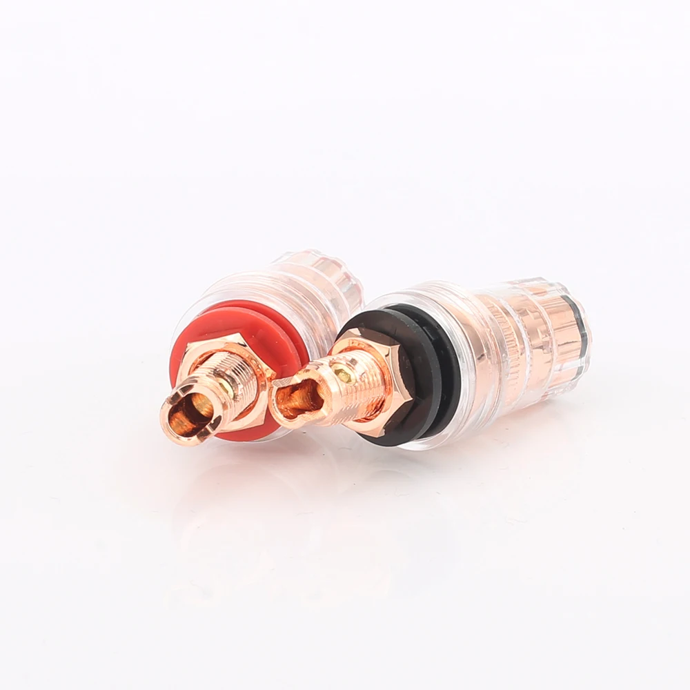 Coluna de Cobre Postes de Ligação Conectores de Alto-falante de Cobre Puro B001 99.998% - Image 3