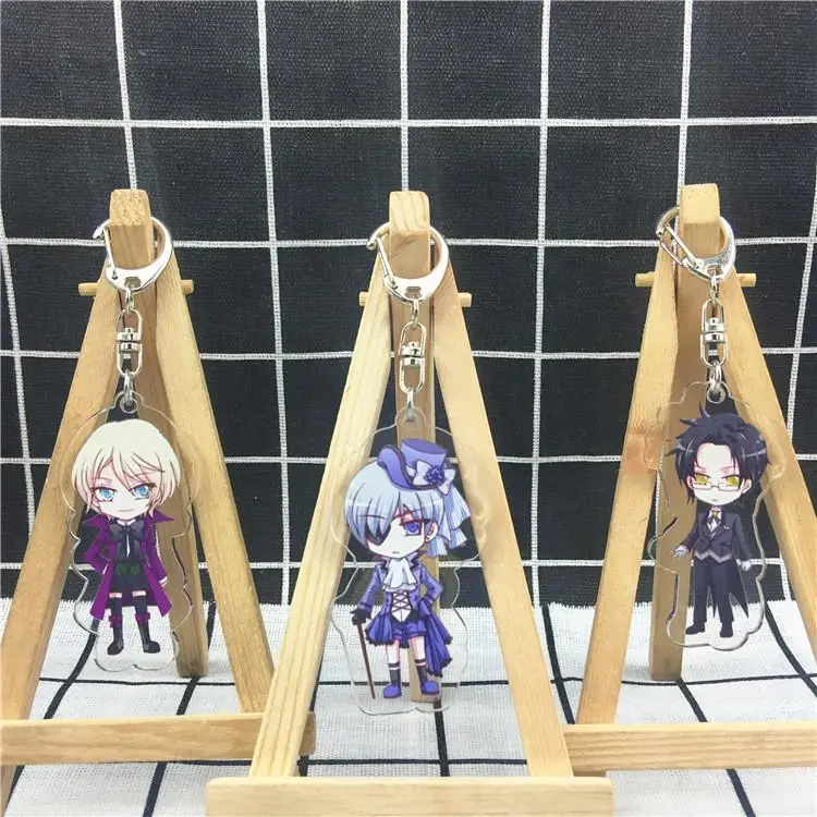 Acrylic Anime Accessories | Black Butler Key Chain | Black Butler ...