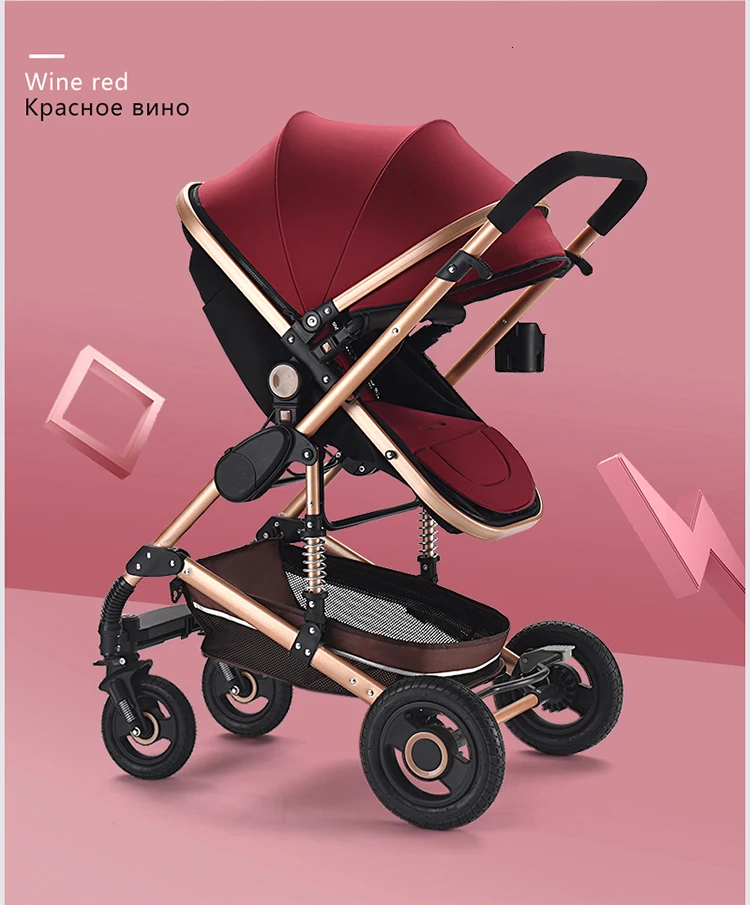 Коляска для новорожденных, складная коляска, аксессуары для детских колясок, bebek arabasi yoya kinderwgen, многофункциональная коляска для активного отдыха из Китая
