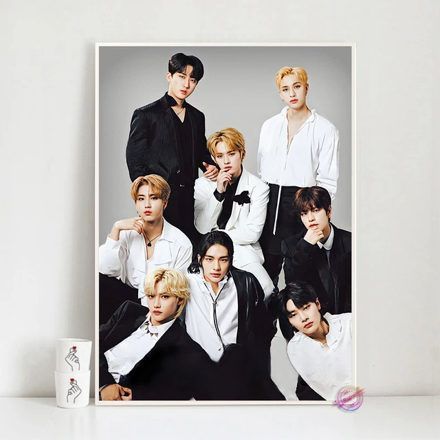 스트레이 키즈 포스터 KPOP 캔버스 아트 프린트 그림 벽 그림은 홈 장식에 최적의 아이템입니다.