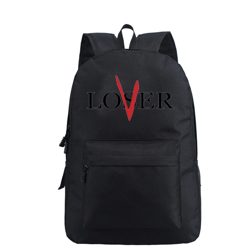 Розовый школьный рюкзак с принтом Loser Lover, Sac A Dos Femme, школьные сумки для девочек-подростков, рюкзаки для путешествий, рюкзак для ноутбука, Mochilas