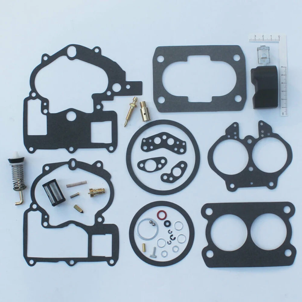 Barril com Flutuador de Alta Kit de Reconstrução do Carburador para Mercruiser Marinho Qualidade Prático Ideal 3302-804844002 2 12 3302-804844002 kit de reconstrução do carburador para