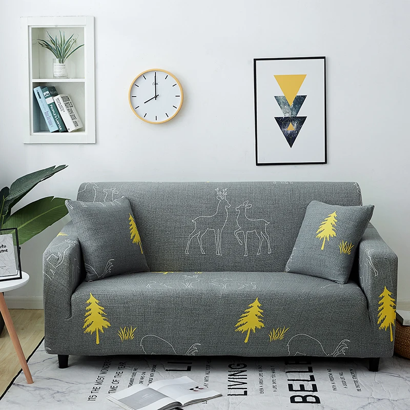 Urijk стрейч диван мебель протектор Чехлы полиэстер Loveseat Ipad Mini 1/2/3/4-seater крышка кресла для Гостиная