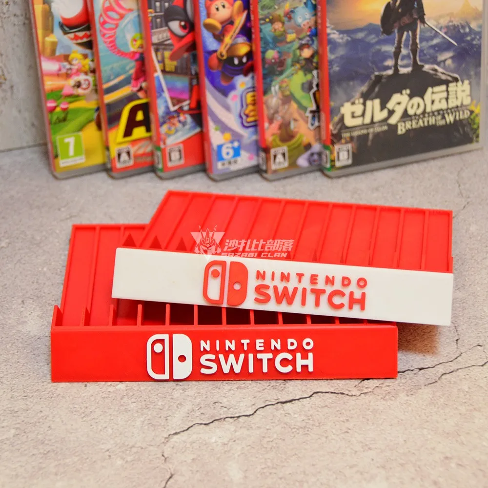 Настраиваемая Игровая приставка кассеты для хранения 3D CD держатель NS Switch Ps 4 Legend of