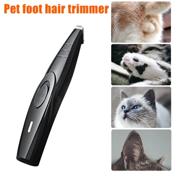 

Dog Clippers USB Rechargeable Cordless Electric Pet Clippers for Dogs and Cat Hair Around Face Paws JS23