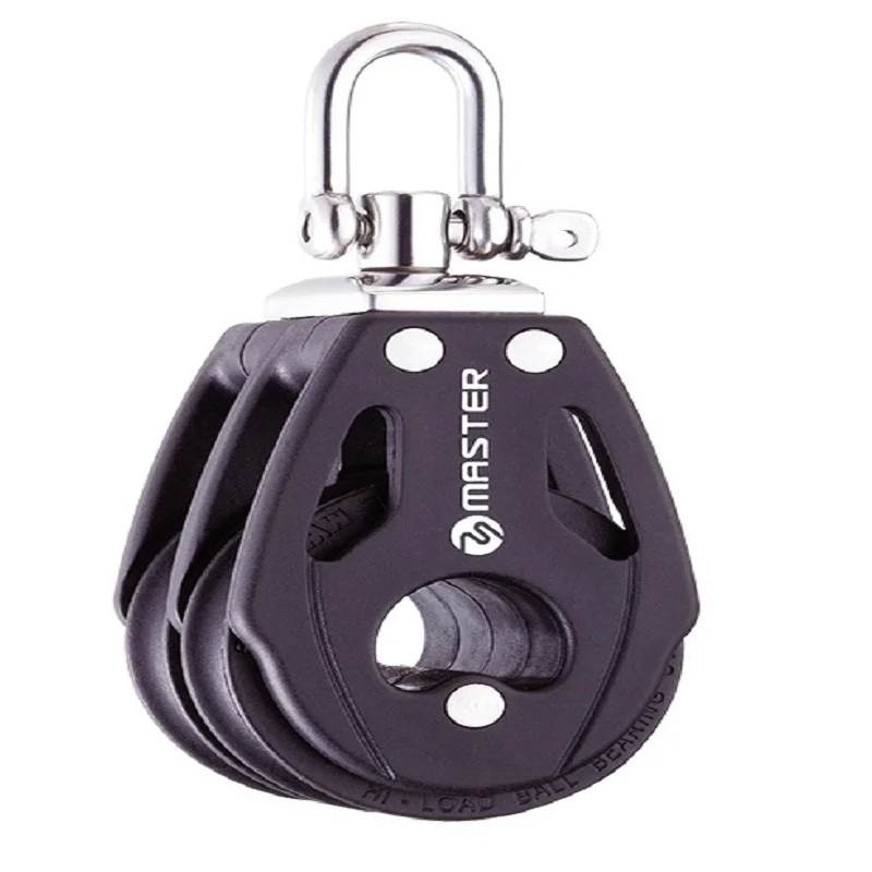 Hardware Marino 40Mm Della Barca A Vela Dell'Yacht Della Barca A Vela 1 Bb-0403F Matrice Del Blocchetto Del Grillo Della Doppia Parte Girevole A 9/16 