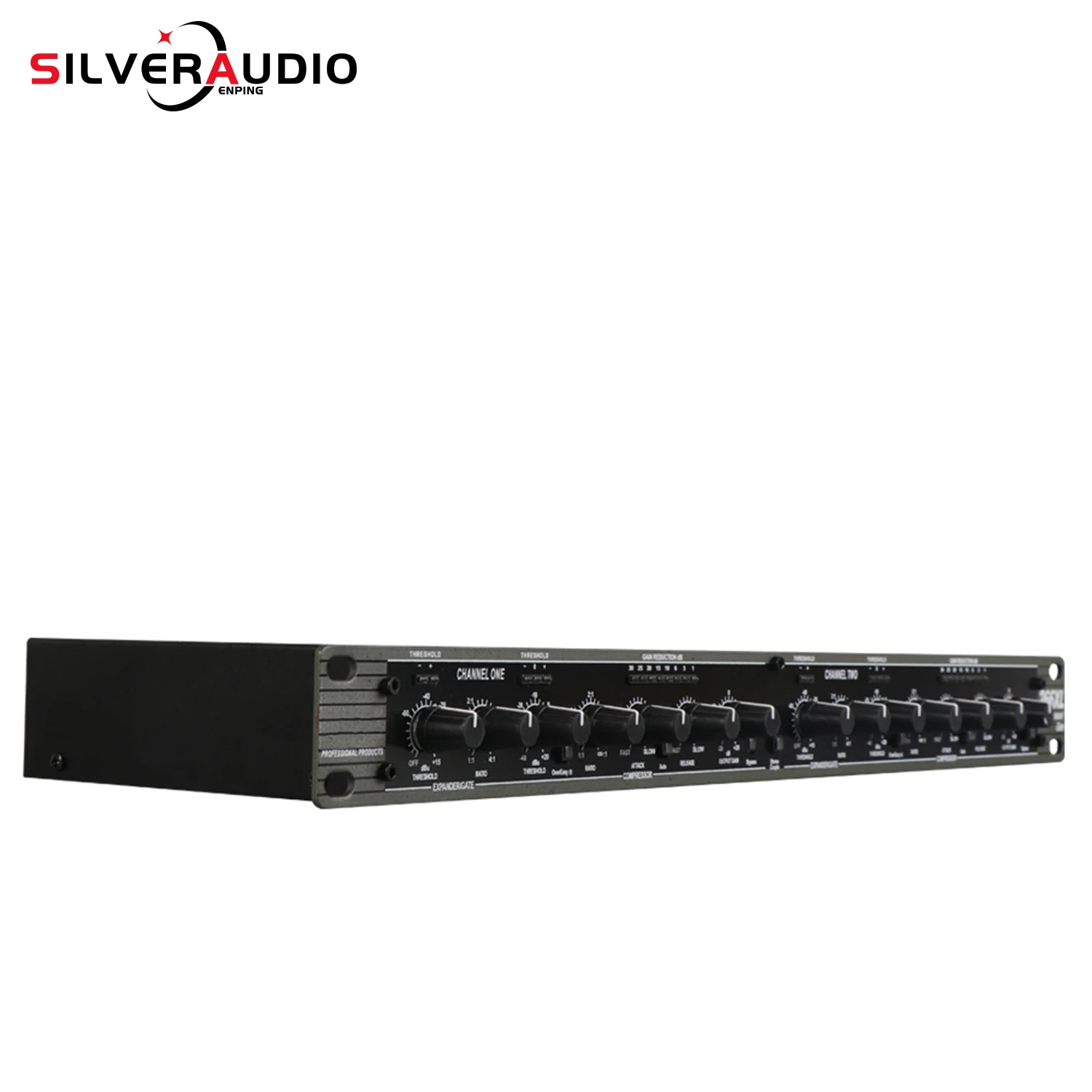 GAX-266XL Dual Channel Compressor Gate Feedback Canceller Electronic Professional Sample Rate For Sound Graphic Equalizerimiter