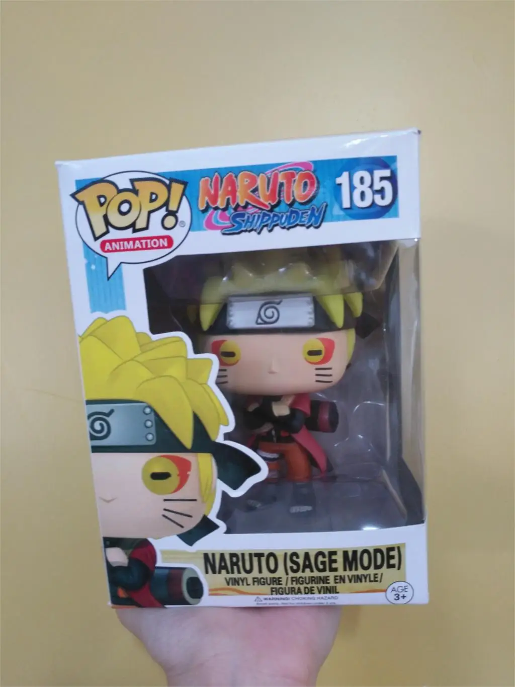 Funko Pop Anime Naruto Shippuden Sage Mode Vinyl Cute Figure Model Doll Toys
