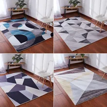 Современный чайный столик, прямоугольный, с вакуумом, для спальни, покрытый напольным ковриком, в скандинавском стиле, ковер для гостиной