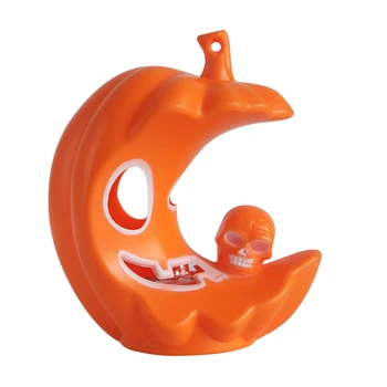 

Halloween Party Pumpkin Lanterns LED Glow Spooky Skull Portable Lamp Decoration LBShipping