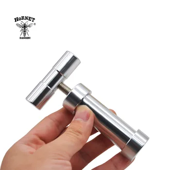 

HORNET 1 PC Hard Heavy Aluminum Pollen Press Presser Compressor Herbal Grinder Tobacco Spice Crusher