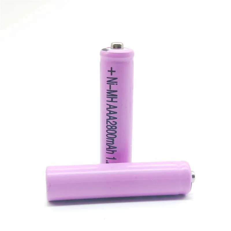 

SKOANBE Free Shipping 10/12PCS aaa Rechargeable Batteries 2800mAh Ni-MH Rechargeable AAA Battery