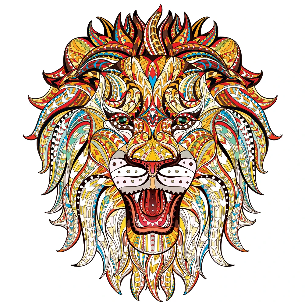 P Adults Animal Wooden Puzzle Peacock Owl Chameleo Wooden Jigsaw Puzzle Wood Jigsaw Puzzle Educational Toys For Kids Adults 2
