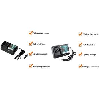 

DC10WD Lithium Battery Charger for MAKITA 10.8V 12V BL1015 BL1016 BL1021B BL1041B FD05 DT03 RJ03Z SH02Z DC10SB