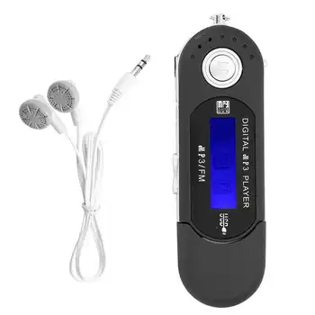 

Mini MP3 Music Player USB Memory Stick LCD Screen FM Radio Support 32G Card