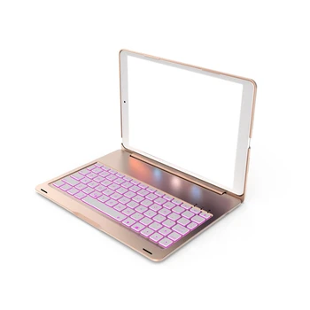 

For iPad Pro 10.5 Keyboard Case,Bluetooth Wireless Keyboard Case For Apple iPad 10.5 A1701 A1709 Tablet Case with 7 Backlight Bl