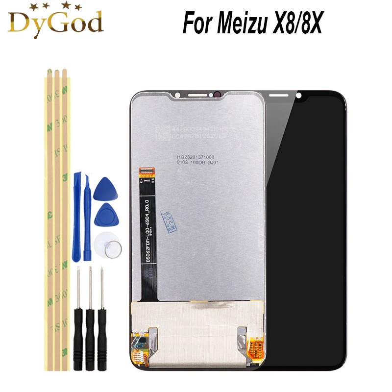 

6.2inch For Meizu X8/8X LCD Display and Touch Screen Digitizer Assembly Replacement For Meizu X8/8X Mobile Accessories+Tools