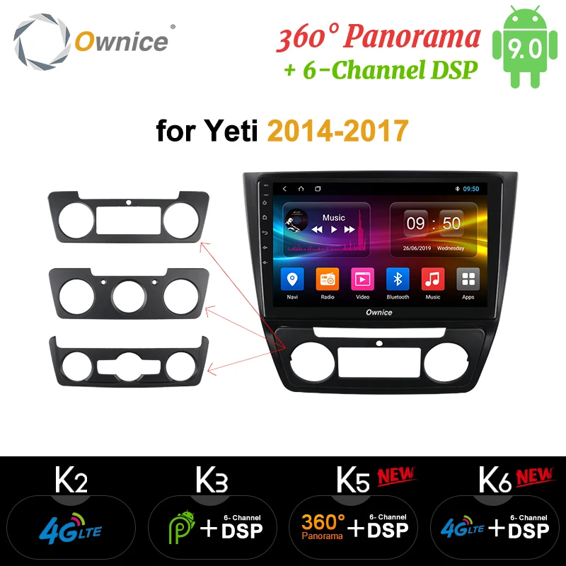 Автомагнитола Ownice k3 k5 k6 на Android 360 4 + 64 ГБ GPS 4G LTE DAB DSP | Автомобили и мотоциклы