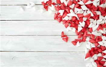 

Vinyl Custom Photography Backdrops Prop flower and Wood Planks theme Photo Studio Background S191020-0866