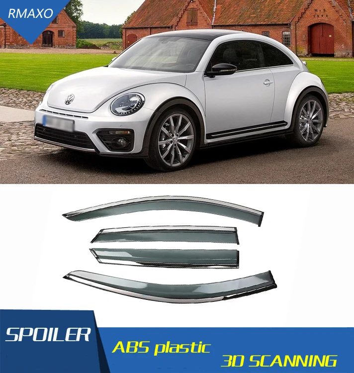 Для Volkswagen Beetle 2011 2017 окно козырек Vent Оттенки Защита от солнца Дождь Отражатель