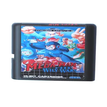 

Mega Man The Wily Wars 16 bit MD Game Card For Sega Mega Drive For Genesis
