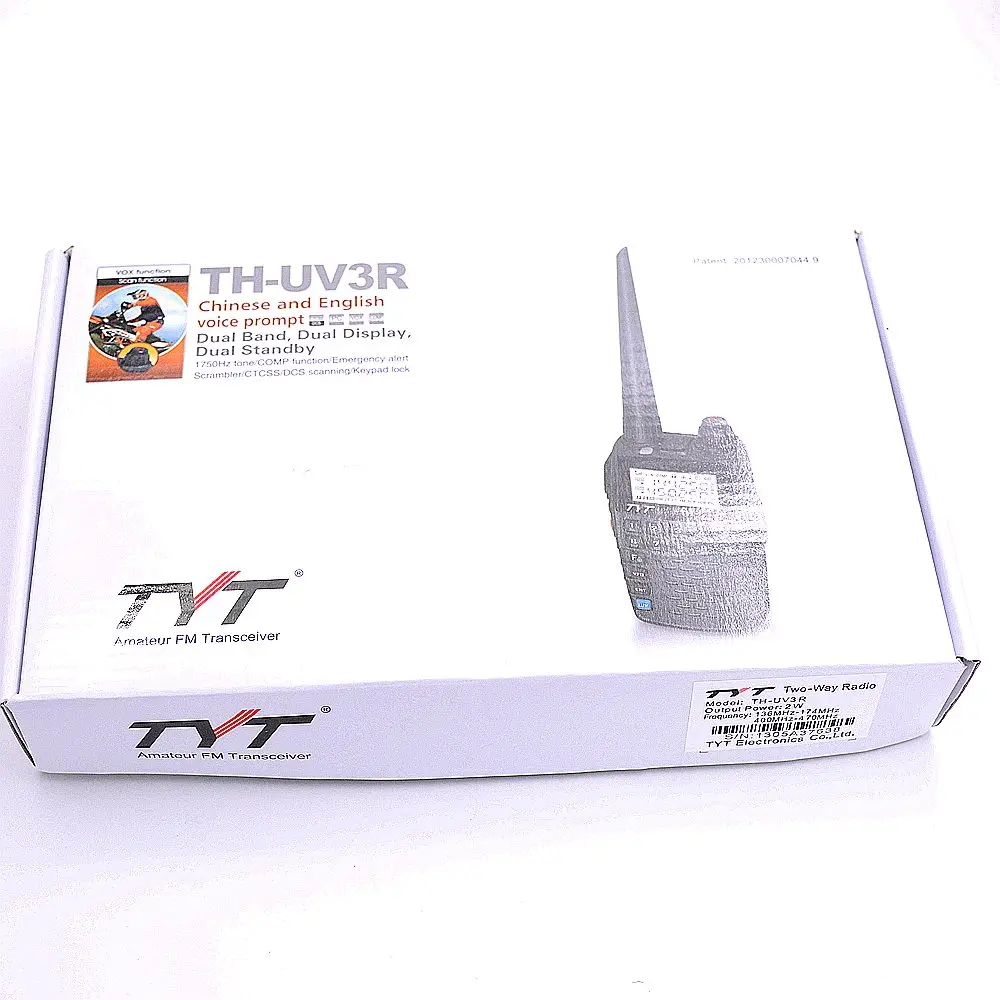 TYT UV 3R Двухдиапазонная двухсторонняя радиостанция VOX VHF/UHF портативный