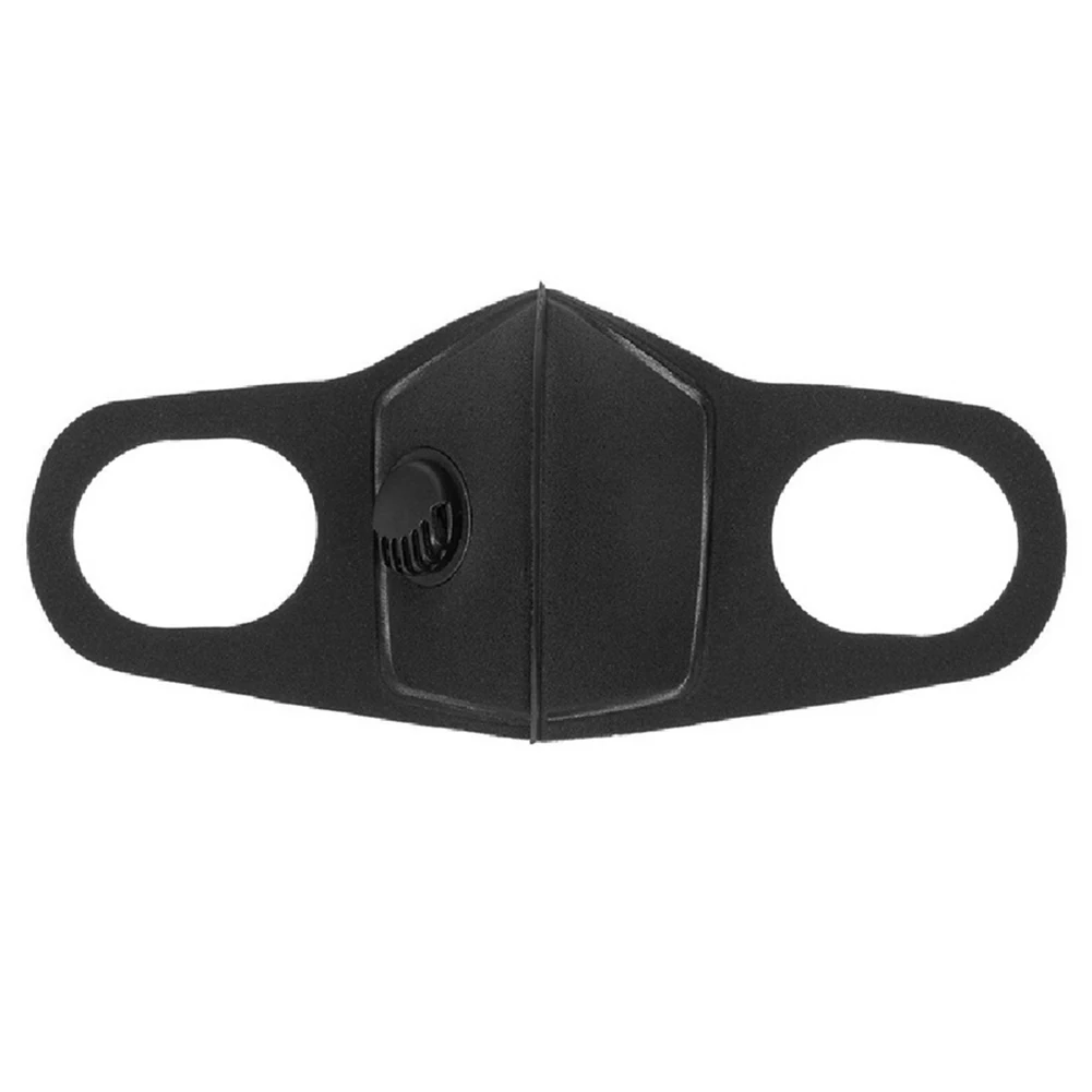 

Outdoor Sport Face Mask Reusable PM2.5 Mouth Cover Dustproof Respirator with Breath Valve Cycling Face Mask Cycling Equipment