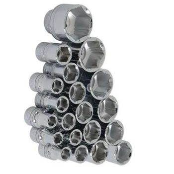 

6mm-22mm Hex Bit Socket Adapter Sleeve Nut Driver 3/8" Shanks Connector 20pcs