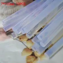 Best Offers 10pcs 7 X 100mm Hot Melt Gun Glue Sticks Transparent Plastic Sticks Home Power Heat Pistol Adhesive Tool Jewelry DIY Accessories Best Offers 10pcs 7 X 100mm Hot Melt Gun Glue Sticks Transparent Plastic Sticks Home Power Heat Pistol Adhesive Tool Jewelry DIY Accessories