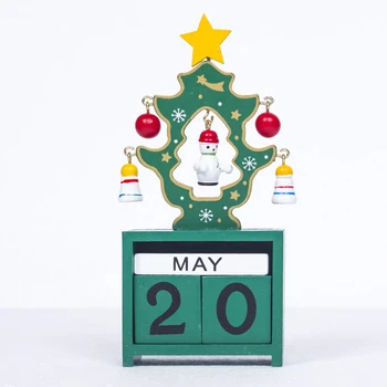 

Green / Red /White Christmas Calendar Merry Christmas Decorations High Quality