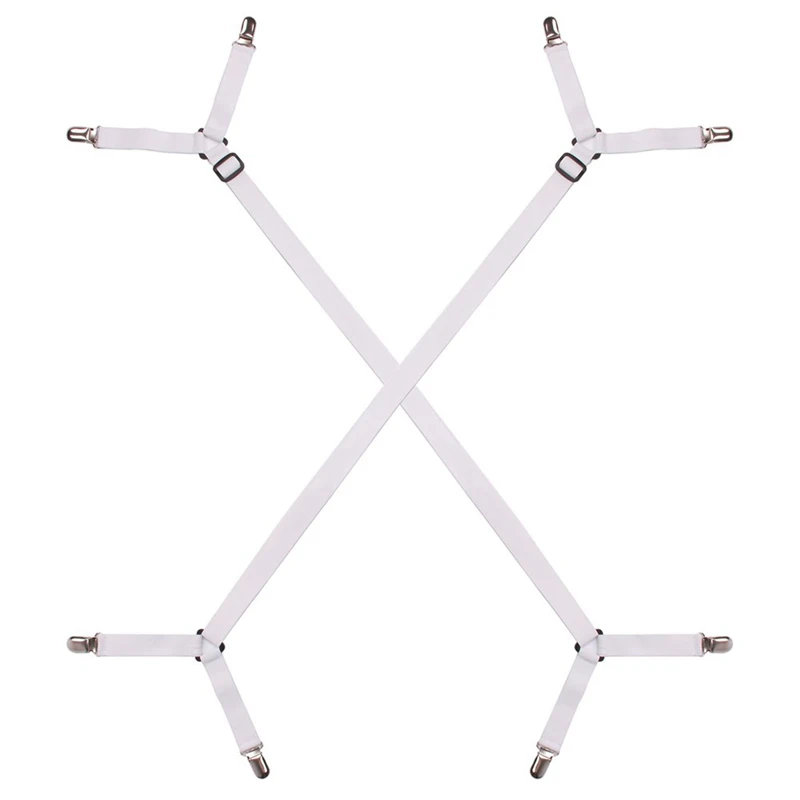 PHFU-4Pcs крепеж для кровати зажимы подтяжки ремни лист крест-накрест регулируемые подтяжки захват держатель крепеж зажимы комплект