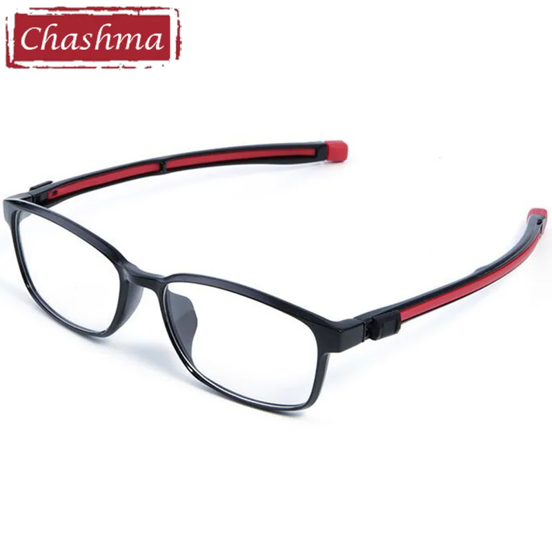 

Chashma Sport Style Trend Eyeglasses Frames Men TR90 Flexible Football Myopia Glasses Optical Basketball Spectacles with magnet