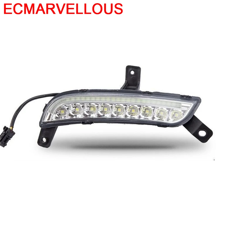Автомобили Luces Para Drl Авто дневные ходовые Automovil светодиодные наружные Cob передние противотуманные фары автомобиля в сборе 17 18 для Trumpchi GS4