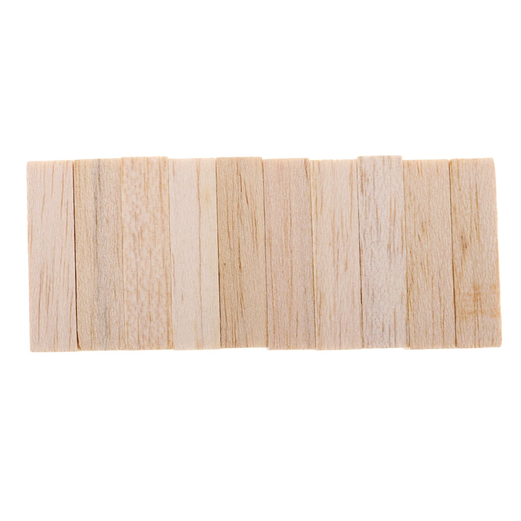 10Pcs 50/80mm Carving Blocks DIY Wood Carving Kit Balsa Block for Kids Scratch