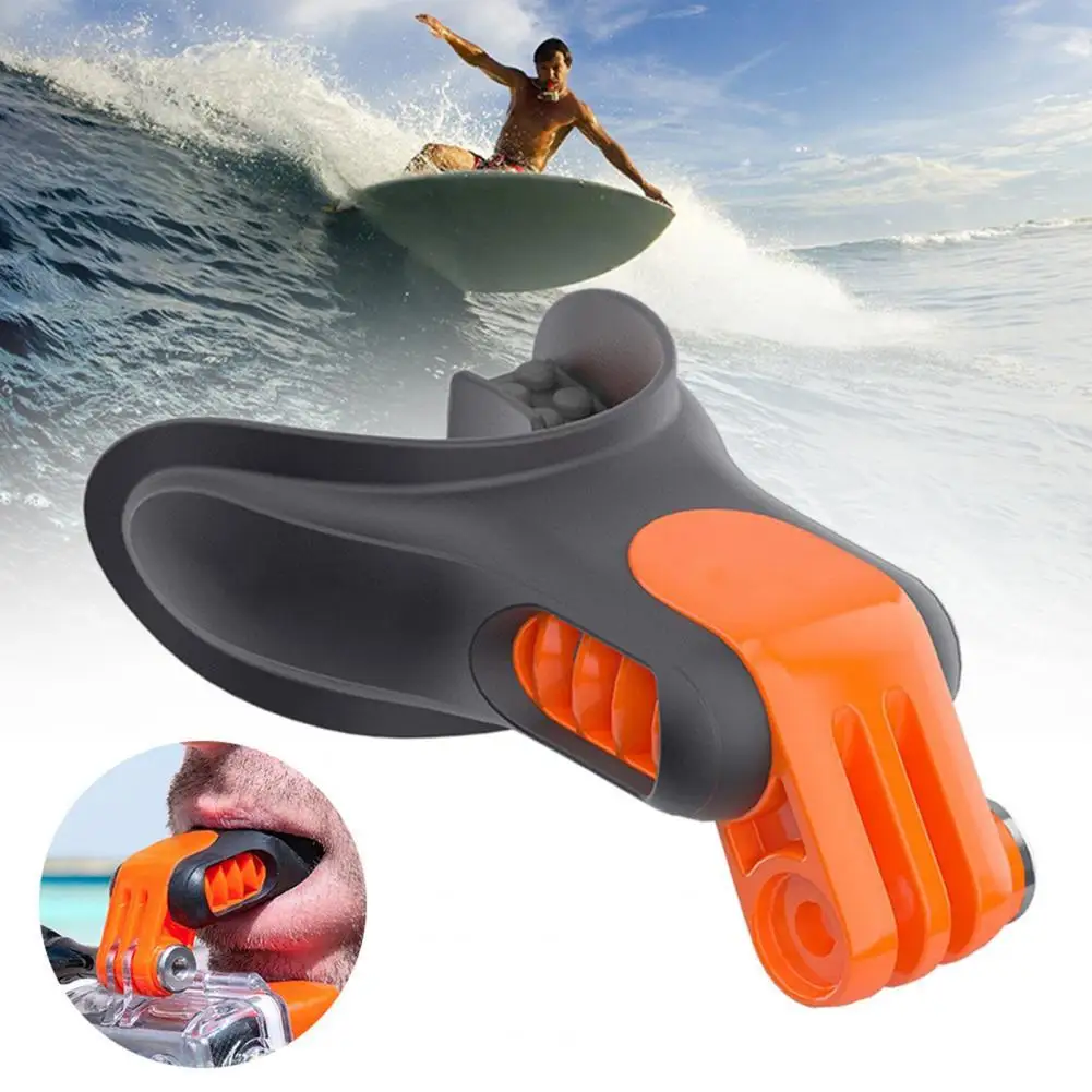 Soporte dental con soporte para GoPro, accesorios de buceo, cámara SJCAMs Hero Surfing W6M3, 1 unidad