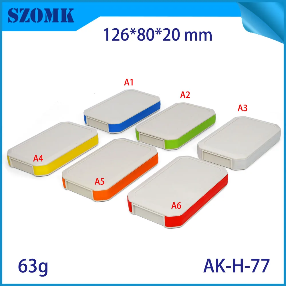 szomk handheld plastic box for electronics instrument housing plastic enclosure for pcb design junction box device project box (13)