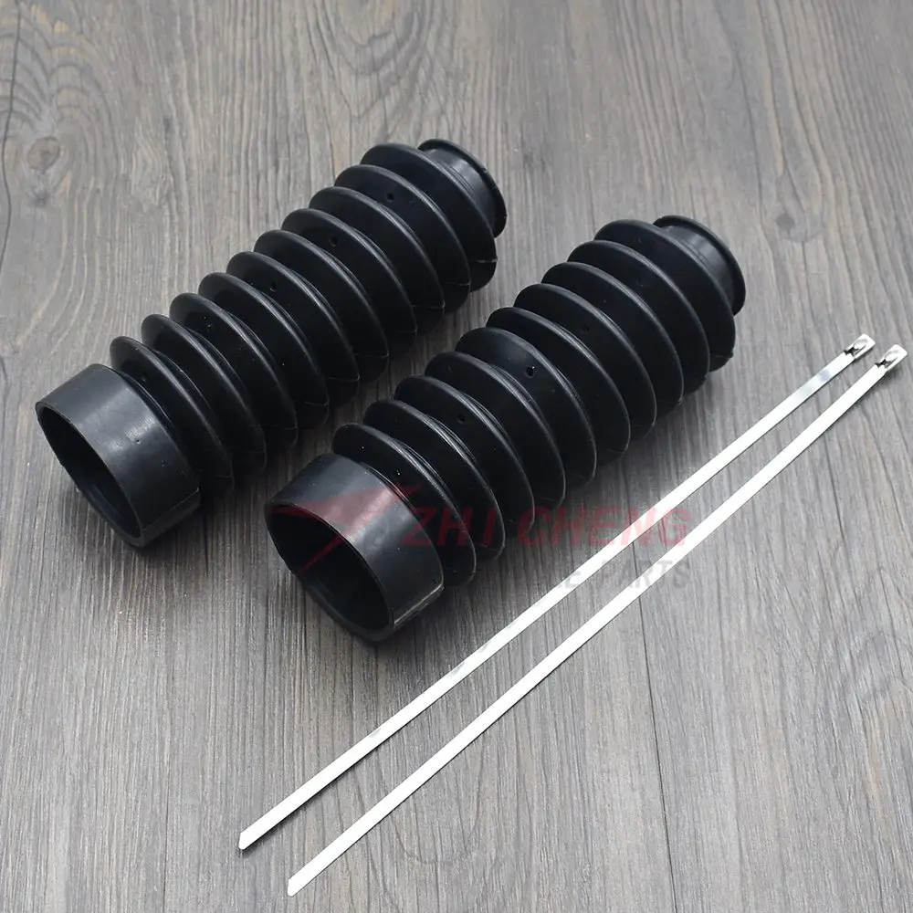 

1 pair Motorcycle Front Fork Shock Absorber Dust Cover Dust Proof Sleeve Protector For Honda CB400ss CB400 SS CB 400 CB500