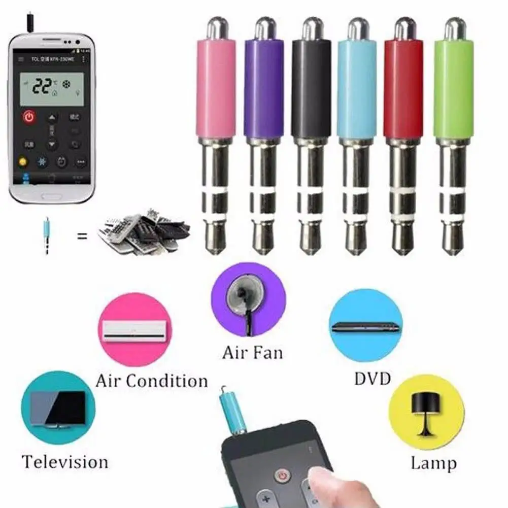 

Mini Mobile Phone Smart Infrared IR Remote Control For Air Conditioner TV DVD Camera Wireless Remote Control