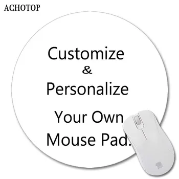 

Customized Personalized Your Own Photo Picture Design Round Mousepads Unique DIY on Rectangle Rubber gaming Mouse Pad Mat for PC