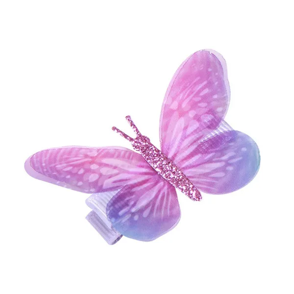 color 1 10 шт./лот, новинка, горячая Распродажа, модная детская девушка шпилька, аксессуары для волос, реквизит для фотосессии, головные уборы, заколки в виде бабочек - Цвет: color 1