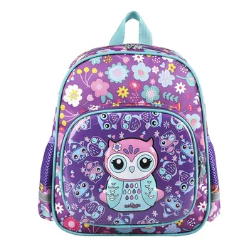 

New Children kids Cartoon Schoolbags owl print Girls Boys Kindergarten samll Backpack Animal Owls Baby Toddler Bag age 3-5 years