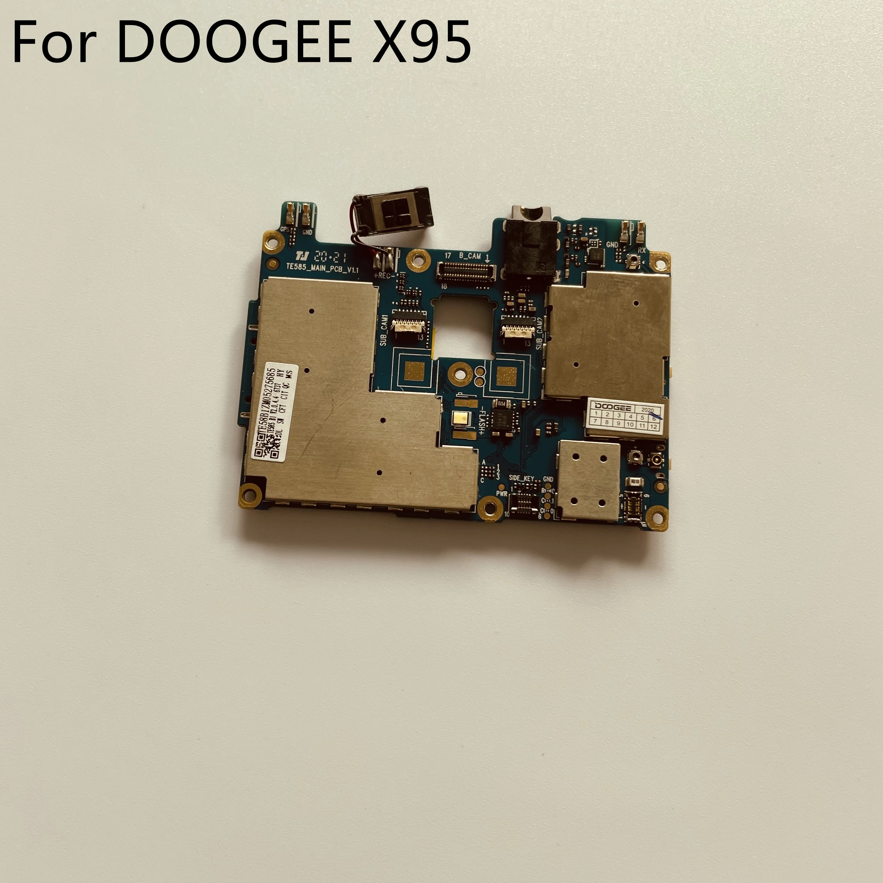 Материнская плата DOOGEE X95 б/у 2 Гб ОЗУ + 16 ПЗУ материнская Для 6 52 дюйма MTK6737 мобильный