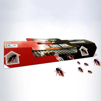 

10 Pcs Cockroach Catcher Device Cockroach House Bait Sticky Board Traps Catcher Non Toxic Super Sticky Trap Sticker Household