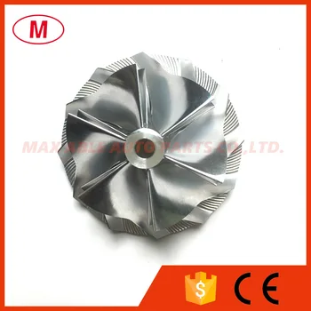 

GT2871 452546-0005 53.11/70.98mm 6+6 blades Racing Turbo Billet compressor wheel/Aluminum 2618/Turbo Milling wheel for Trim56