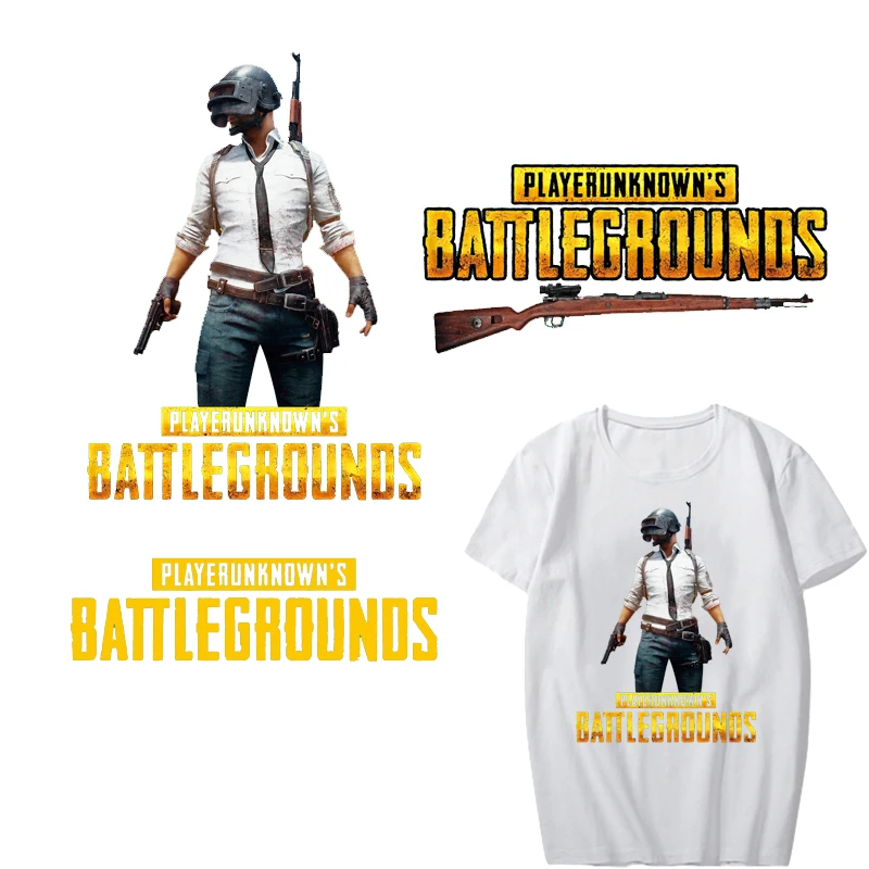 Термоклейкие нашивки Pubg для строительства термотрансферные виниловые с буквами