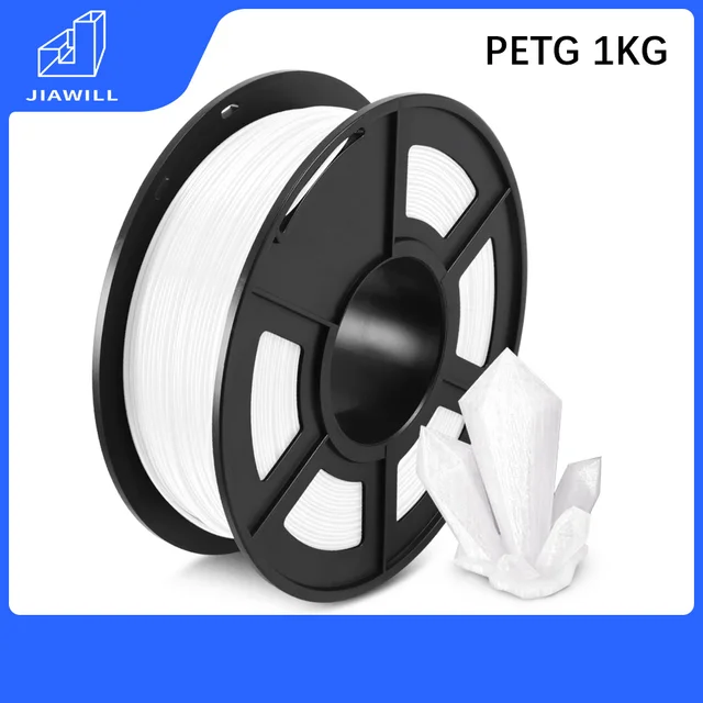 PLA SILK PLA PLUS PETG 3D Printing Filament For FDM3D Printer Filament PLA 1KG 1.75MM Free Shipping PETG White 1KG