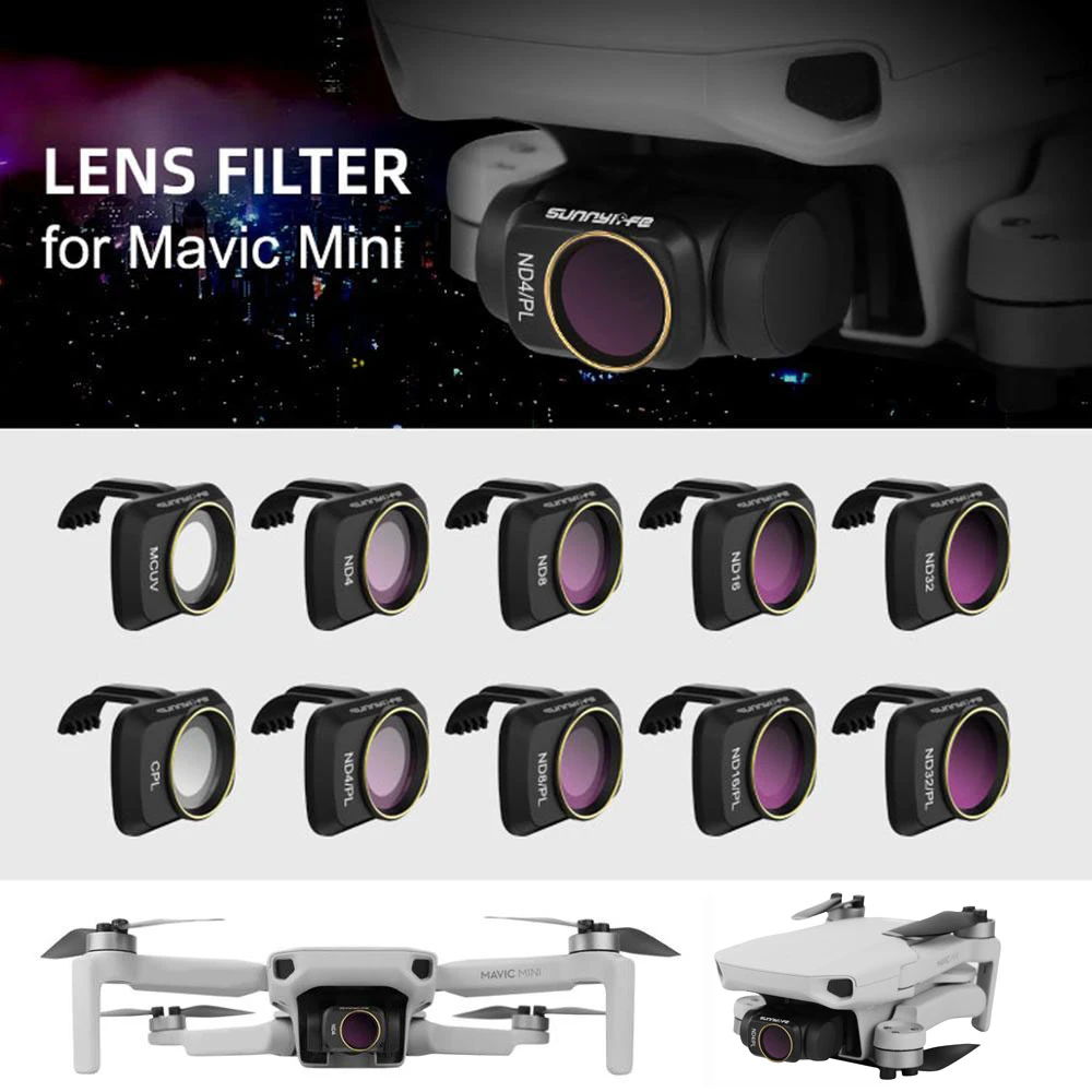 Camera Lens Set Filter ND4/ND8/ND16/ND32 For Hubsan ZINO H117S/ZINO PRO RC Drone Camera Lens Set Filter ND4/ND8/ND16/ND32 For Hubsan ZINO H117S/ZINO PRO RC Drone