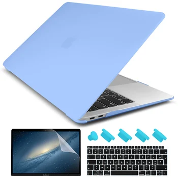 

3 in 1 set Matte Crystal Case for MacBook Pro 2017 2018 2019 Pro Retina 13 A1706 A1708 A2159 A1989 A1502